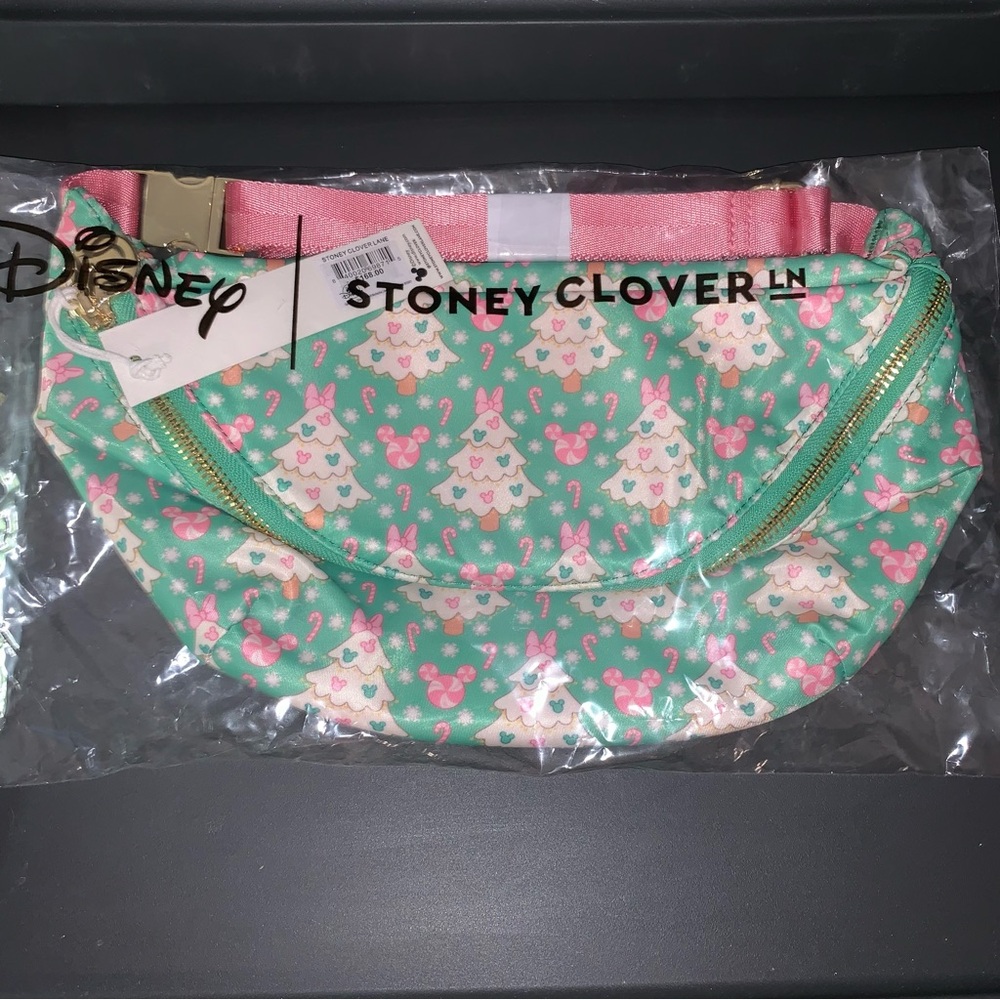 Disney x Stoney Clover Lane Mickey and Minnie Icon Holiday Hip Bag / Fanny Pack